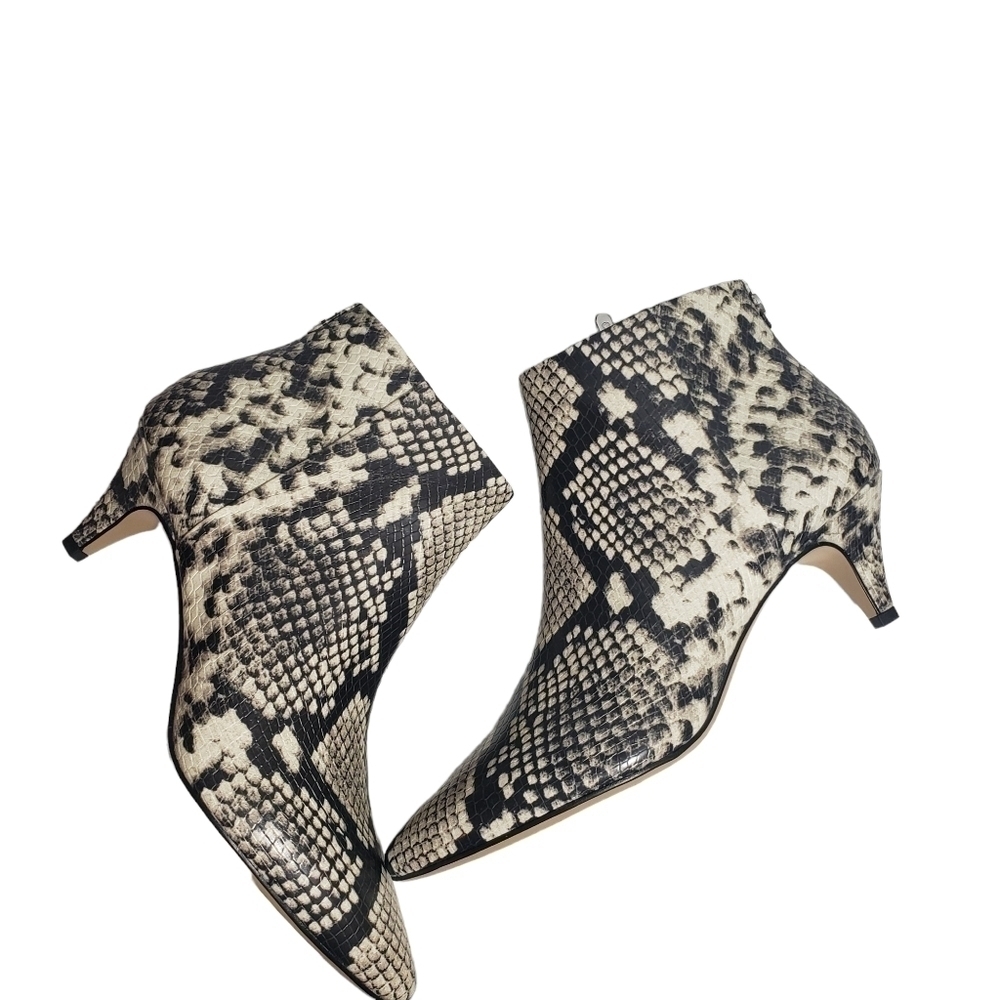 Circus Sam Edelman Kirby Cashmere Snake Print Boots Sz 5.5M